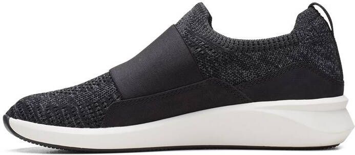 Clarks Sneaker Un Rio Knit 26165487 Zwart Grijs 5½ 38½ - Foto 2