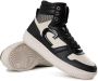 Cruyff Beige High Top Sneakers met Zwarte Accenten Black Heren - Thumbnail 5