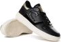 Cruyff Campo Low Lux Black Gold Zwart Leer Lage sneakers Dames - Thumbnail 4