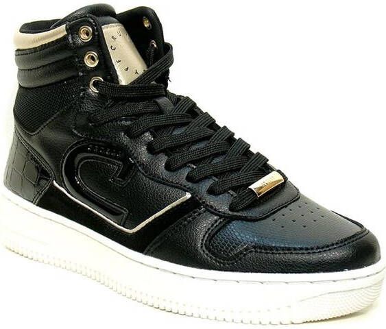 Cruyff Beige High Top Sneakers met Zwarte Accenten Black Heren - Foto 16