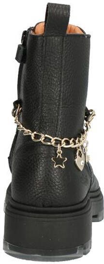 Develab 41444 Veterboots Laarzen Met Veters Meisjes Kids Zwart - Foto 7