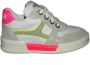 Develab Sneakers zilver Leer Dames - Thumbnail 3