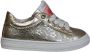 Develab 42734 Lage sneakers Leren Sneaker Meisjes Kids Goud - Thumbnail 4