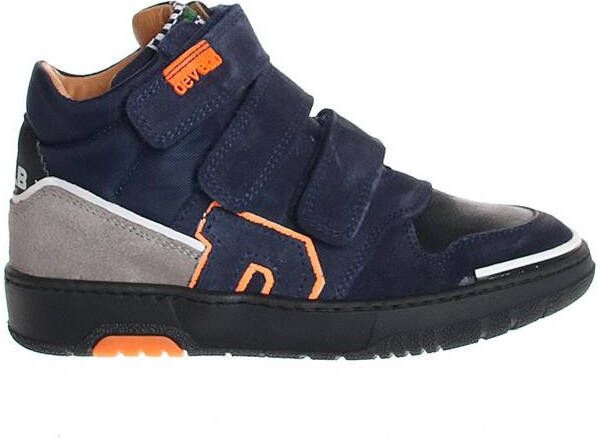 Develab 44307 Lage sneakers Leren Sneaker Jongens Kids Donkerblauw - Foto 11