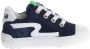 Develap Blauwe sneaker met witte accenten Kleur Blauw) - Thumbnail 2