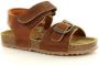 Develab 48195 leren sandalen cognac Bruin Leer Effen 21 - Thumbnail 6