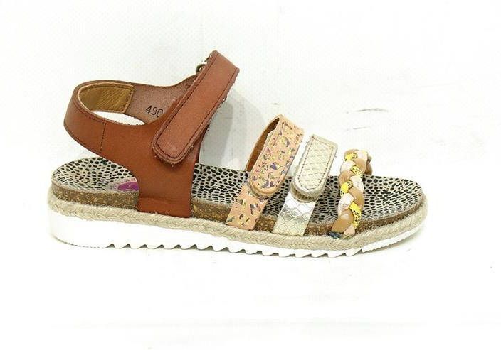 Develab 49000~~~~~~~~~~~~~~~~~~~~~~~~~ MeisjesSandalenKindersandalen Bruin - Foto 4