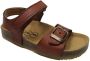 Develab 49003 Kinderen Sandalen Jongens Cognac - Thumbnail 5