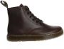 Dr. Martens Hoge Sneaker van Donkerbruin Leer Brown Unisex - Thumbnail 3