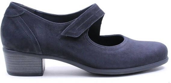 Durea 5679 038 4549 Zwarte brede dames bandschoen met hakje - Foto 3