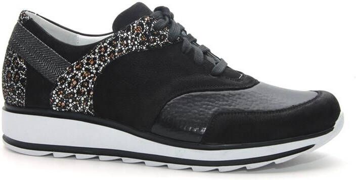 Durea Dames Veterschoenen 6213-685-8226 Zwart - Foto 3