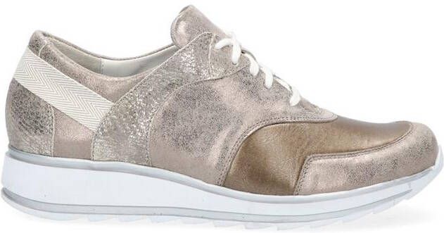 Durea 6225 685H Taupe Brons H Wijdte Veterschoenen