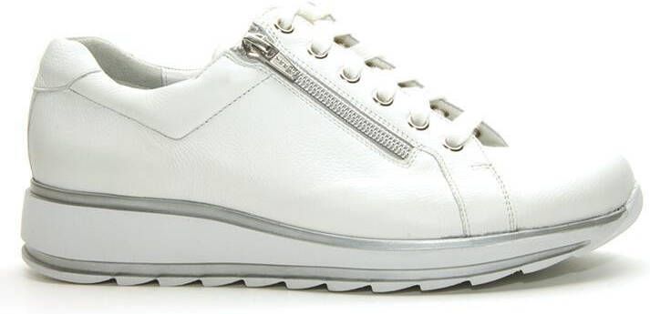 Durea 6239~H~~~~~~~~~~~~~~~~~~~~~~~~ Lage sneakersDames sneakers Wit beige - Foto 2