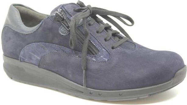 Durea 6240~H~~~~~~~~~~~~~~~~~~~~~~~~ Lage sneakersDames sneakers Blauw - Foto 2
