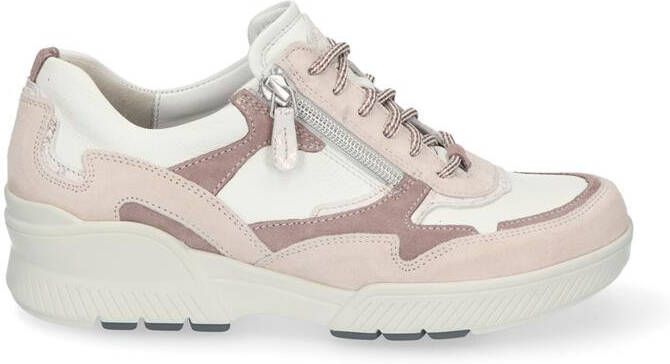 Durea 6252~H~GO~~~~~~~~~~~~~~~~~~~~~ Lage sneakersDames sneakers Wit beige - Foto 4