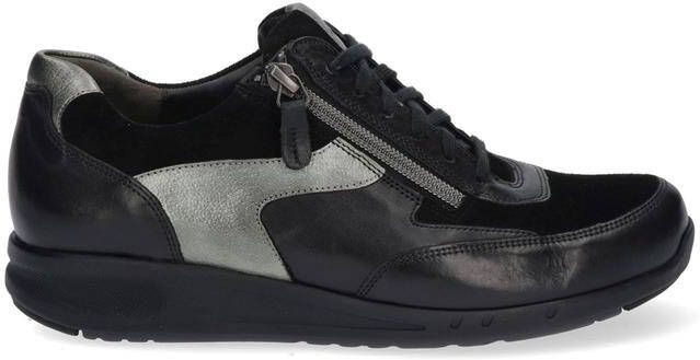 Durea Go Dames Veterschoen 6260-685-0127 Zwart Wijdte H (38.5) - Foto 3