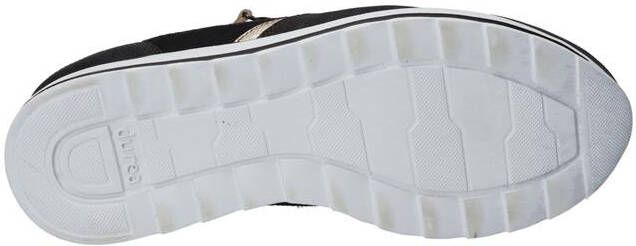 Durea Sneaker 6261 688 9440 Zwart Goud Wijdte K 3½ 36½ - Foto 3