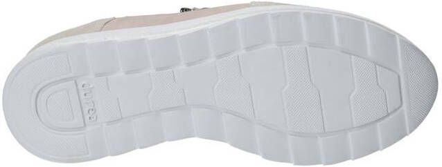 Durea 6263~E~~~~~~~~~~~~~~~~~~~~~~~~ Lage sneakersDames sneakers Wit beige - Foto 3