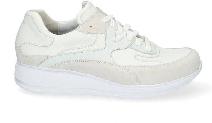 Durea 6272~H~~~~~~~~~~~~~~~~~~~~~~~~ Lage sneakersDames sneakers Wit beige - Foto 9