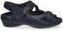Durea 7258 H Volwassenen Platte sandalenDames Sandalen Blauw - Thumbnail 2
