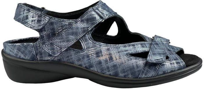 Durea 7258 218H Blauw H-Wijdte Sandalen - Foto 6