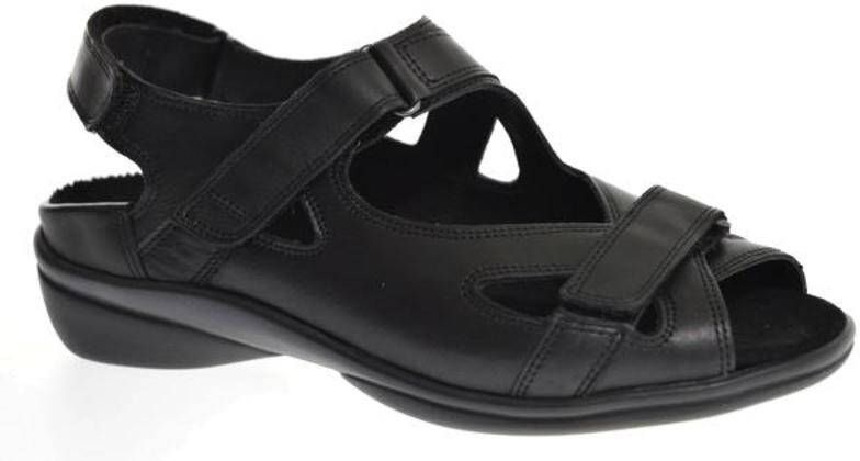 Durea 7258 H Volwassenen Platte sandalen Kleur Zwart - Foto 4