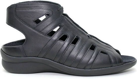 Durea 7322~G~~~~~~~~~~~~~~~~~~~~~~~~ Platte sandalenDames Sandalen Zwart - Foto 2