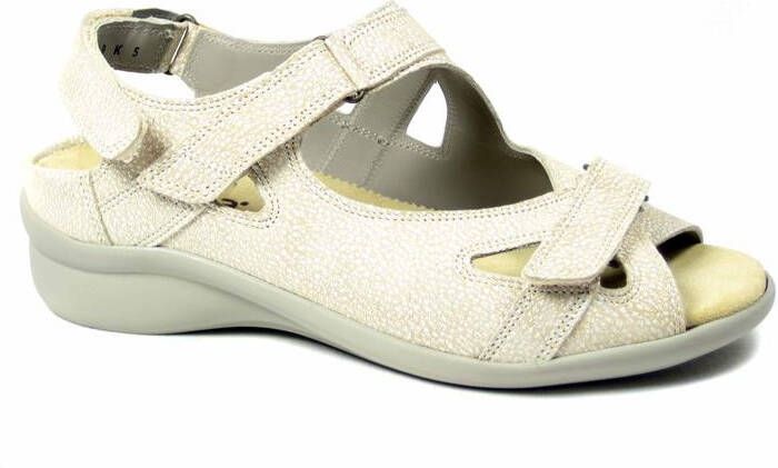 Durea Dames Sandaal 7376-219-0192 Beige Wijdte K (40.5) - Foto 3