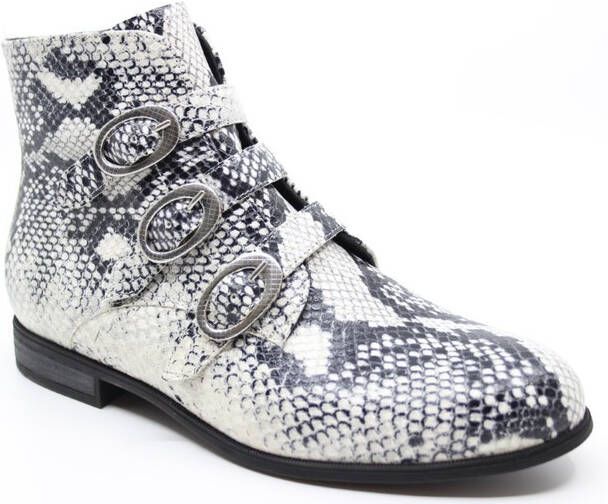 Durea 9699 765 Wit Zwart H-Wijdte Boots - Foto 4