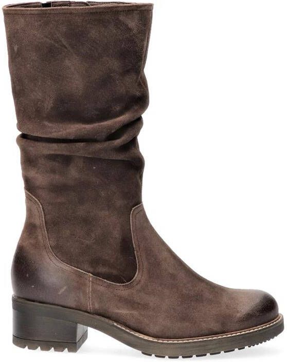 Durea Lange Laars 9728 905 Wijdte H Espresso Donkertaupe Suède 5½ 38½ - Foto 4