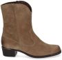 Durea 9753 998 8039 Zand suède westernlook laarzen wijdte K - Thumbnail 2