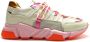 Dwrs Dames Sneakers Los Angeles Canvas Offwh pink Off White - Thumbnail 3