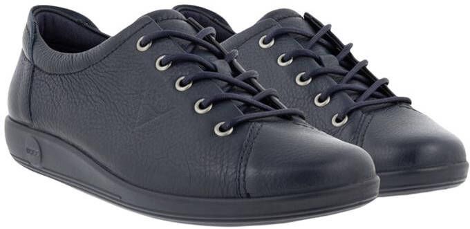 Ecco Veterschoenen Soft 2.0 vrijetijdsschoen lage schoen veterschoen met subtiele logo-opdruk - Foto 13