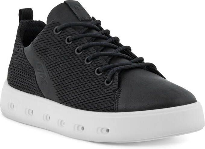 ECCO Street 720 W Dames leren sneaker met Gore-Tex Zwart Size: 38 (UK 5-5.5)