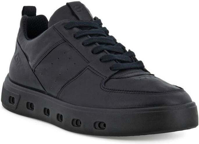 ECCO Street 720 W Dames leren sneaker met Gore-Tex Zwart Size: 35 (UK 2.5-3)