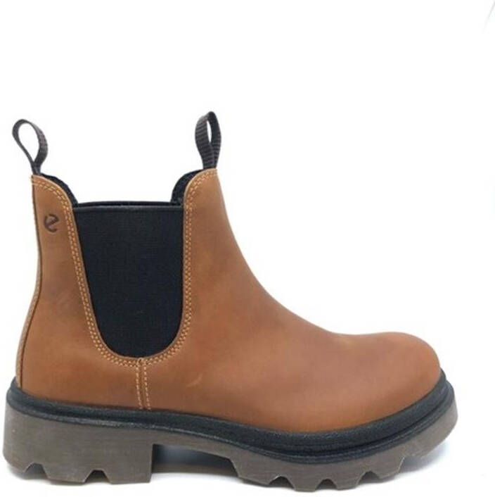 ECCO Grainer M Heren nubuck Chelsea boot Bruin Size: 45 (UK 10.5-11)