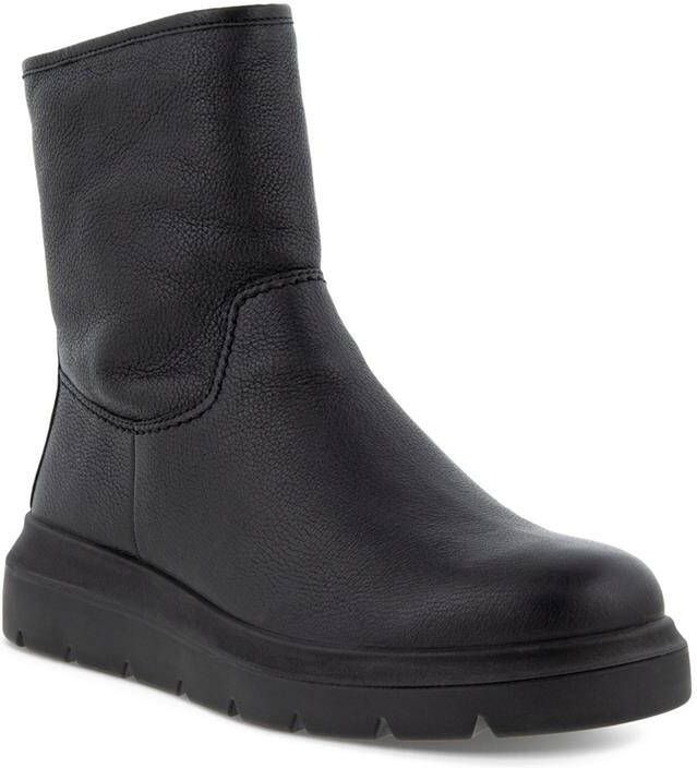 ECCO Nouvelle Dames waterdichte leren enkellaars Zwart Size: 35 (UK 2.5-3)