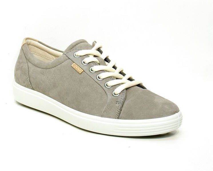 Ecco Grijze Veterschoenen Soft 7 Ladies - Foto 9