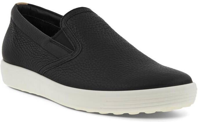 ECCO Soft 7 W Dames leren instapper Zwart Size: 38 (UK 5-5.5)
