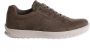 ECCO Byway leren heren sneakers bruin groen - Thumbnail 3