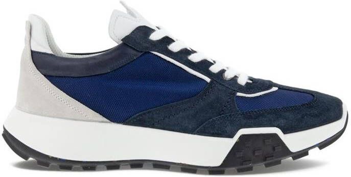 ECCO Retro Sneaker M Marineblauw