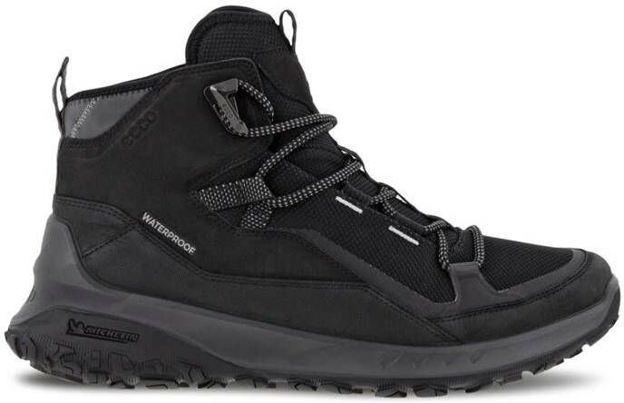ECCO Ult-Trn W Dames waterdichte wandelschoen in nubuck Zwart Size: 40 (UK 6.5-7)