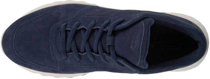 ECCO Exostride W nubuck sneaker met Gore-Tex Marineblauw Size: 36 (UK 3.5-4)