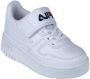 Fila Fxventuno Lage sneakers Leren Sneaker Jongens Wit - Thumbnail 4