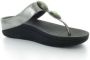 Fitflop B38-F3 054 Pewter Teenslippers - Thumbnail 2