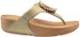 FitFlop Teenslippers LULU CRYSTAL-CIRCLET LEATHER TOE-POST SANDALS - Thumbnail 2