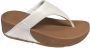 Fitflop Dianets LULU LEATHER TOEPOST pool slides pantoffel badeschoen met sleehak - Thumbnail 7