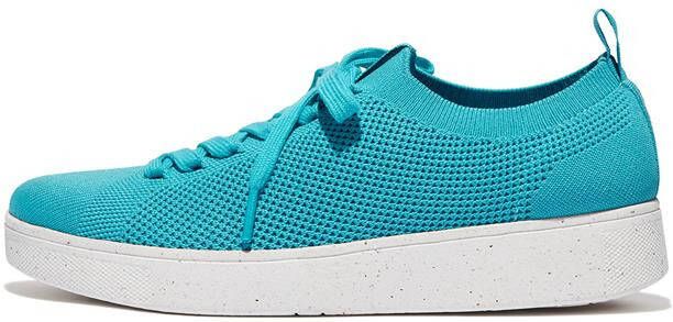 FitFlop Rally 01 Sneakers blauw Textiel - Foto 2
