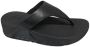 FitFlop Lulu Leather Toepost slippers voor Vrouwen Wit - Thumbnail 5