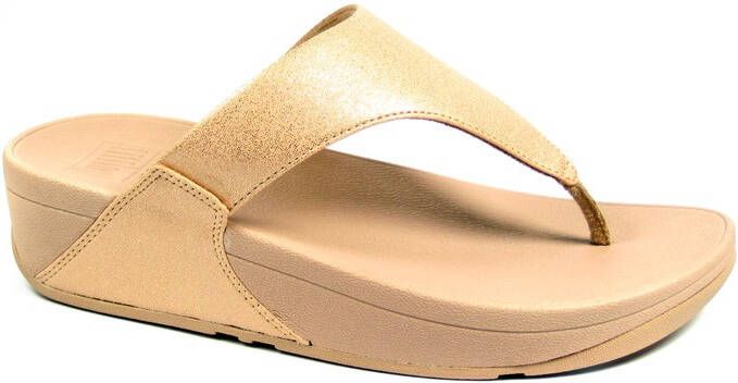 Fitflop LuluTM Shimmer Toe Post Slippers